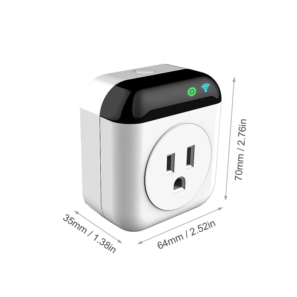 Programmable Smart Wifi Thermostat Plug Outlet 10A Plug-in Socket L271